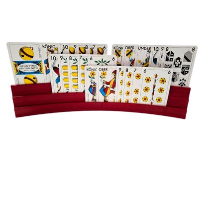 Dreistufiger Kartenhalter magnetisch (2er Pack)