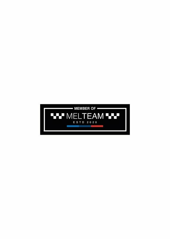 Member of MELTEAM Fahrzeugaufkleber Member of MELTEAM Fahrzeugaufkleber