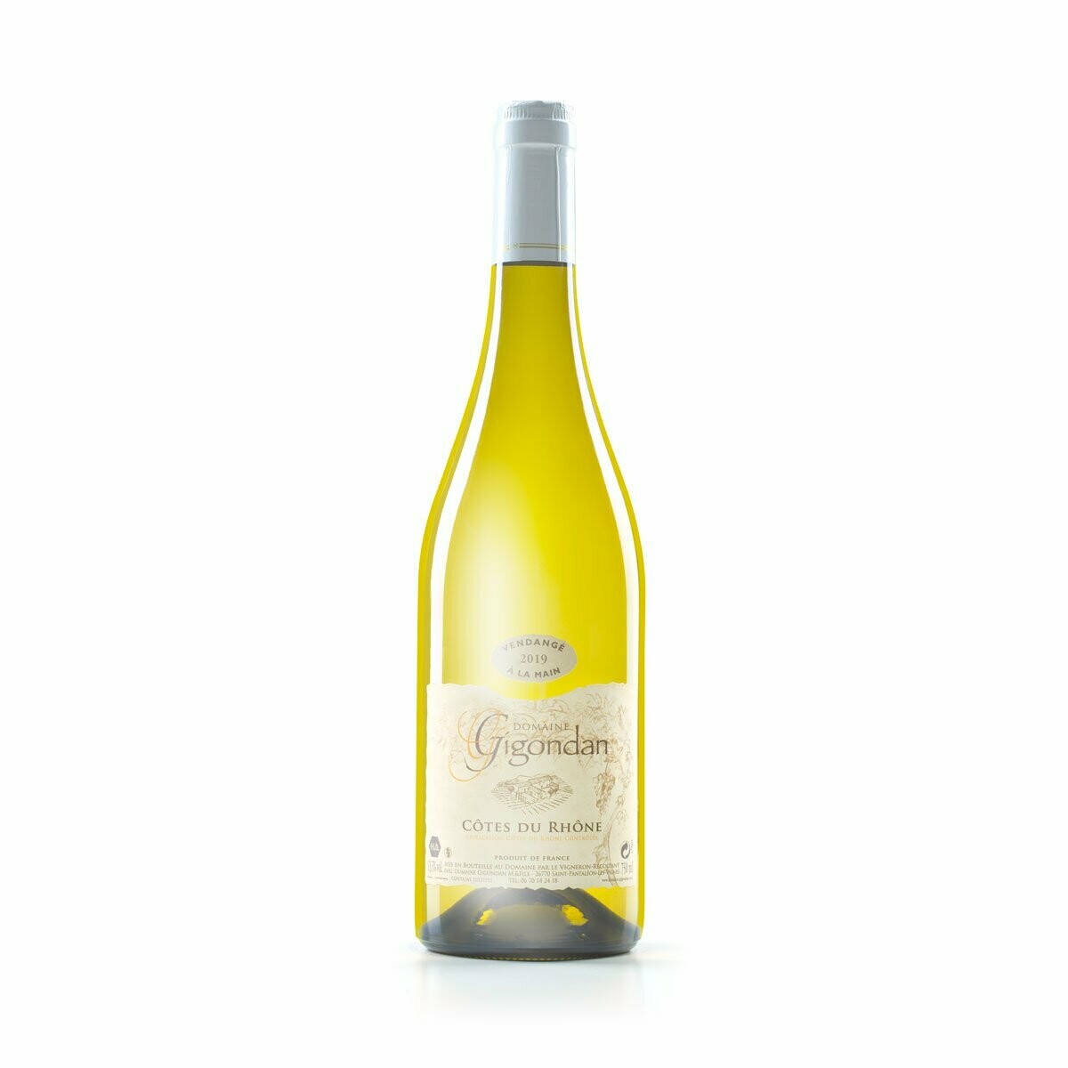 Côtes-du-Rhône 13% vol blanc 2025 (Caisse de 6 bouteilles)