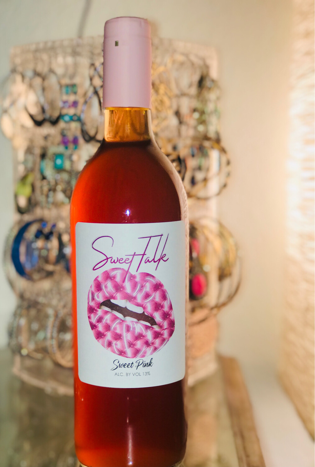 Sweet Pink Wine