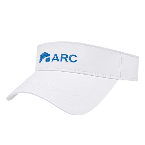 Athletic Solid White Visor