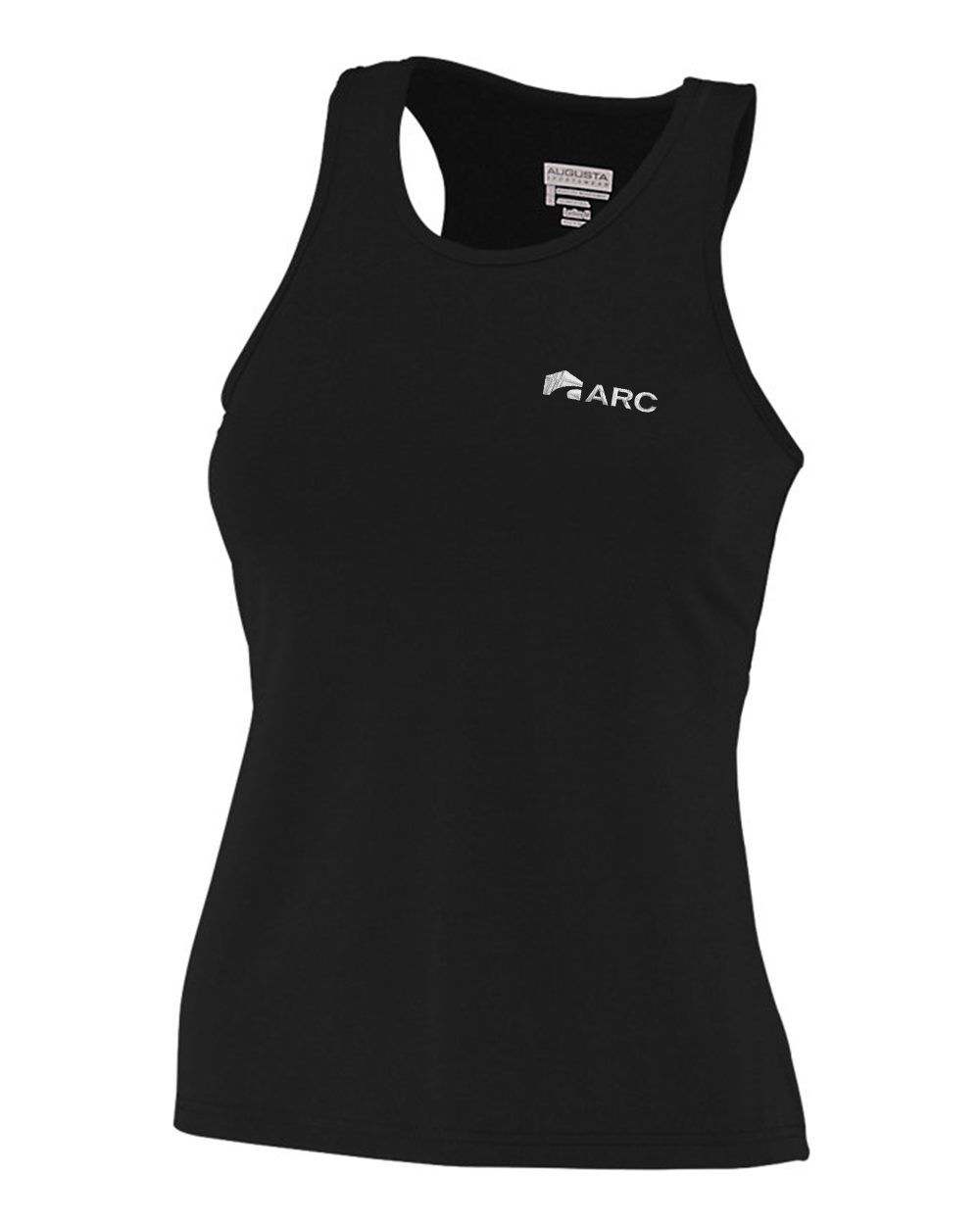 Women’s Black Solid Racerback