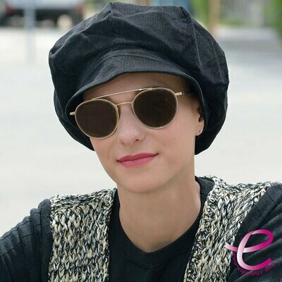 Casquette GAVROCHE Velours Noir (Petite taille)