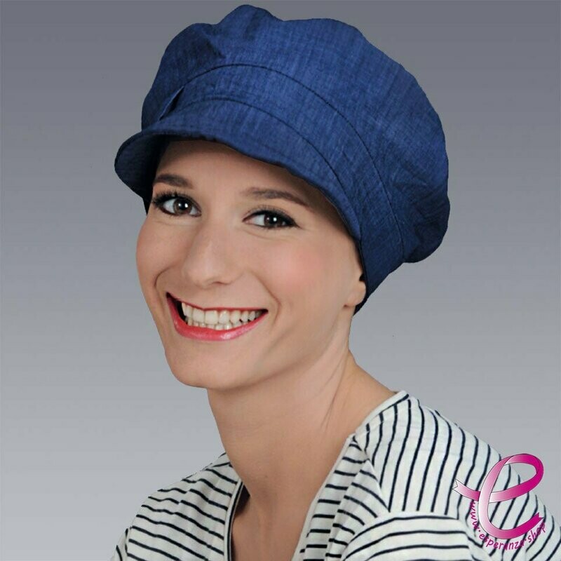 Casquette GAVROCHE Bleu Denim