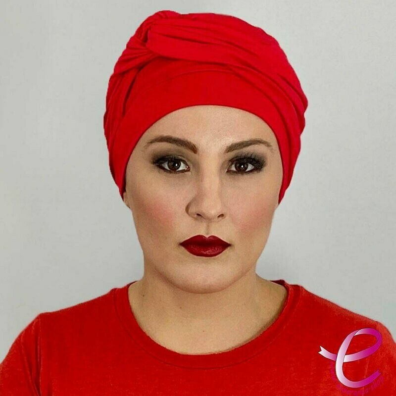 Turban ADÈLE Rouge