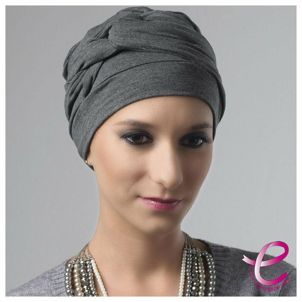 Turban ADÈLE Gris foncé