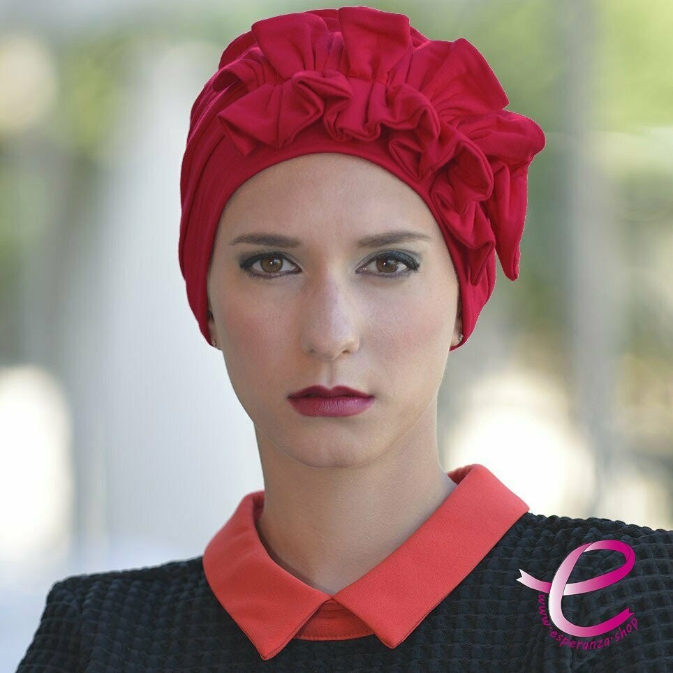 Turban OCÉANE Framboise