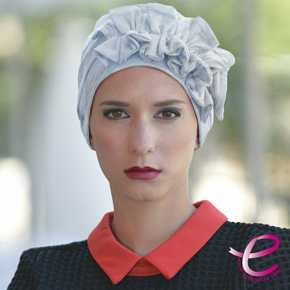 Turban OCÉANE Gris chiné clair