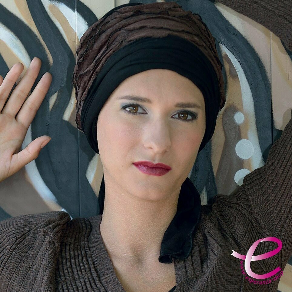 Turban INES Marron