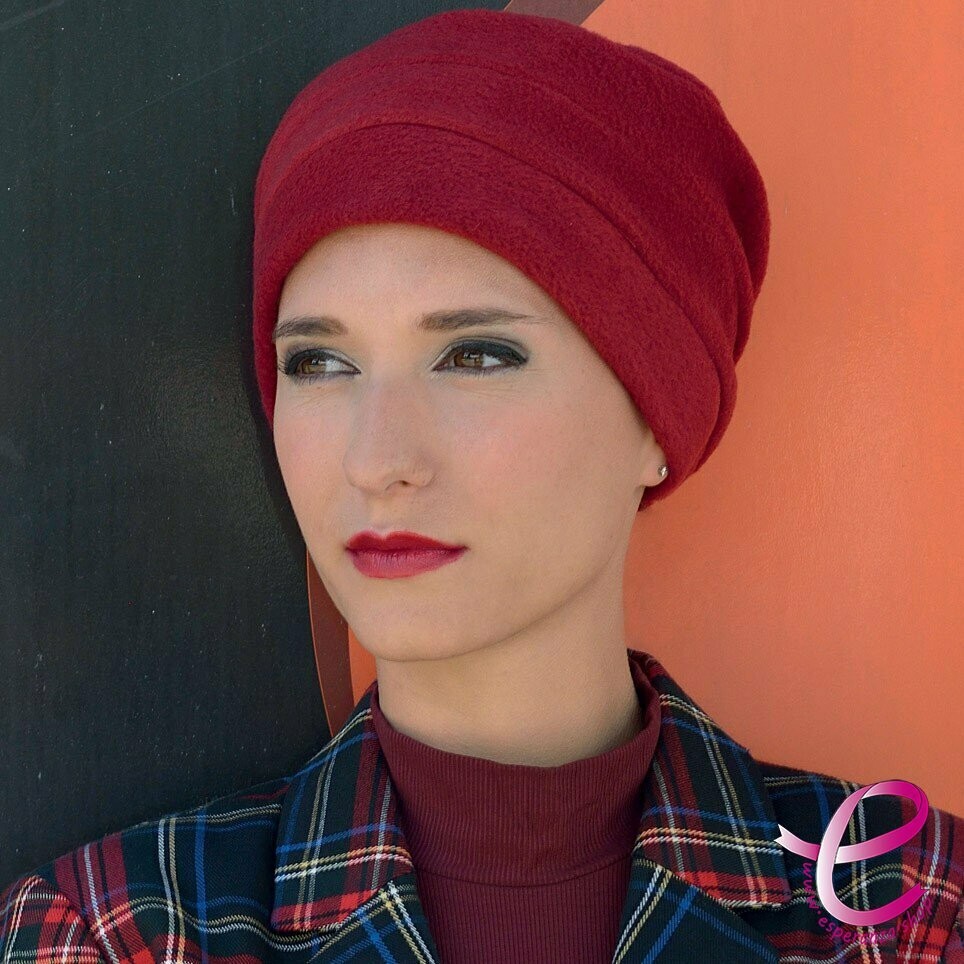 Bonnet ERNEST Polaire Bordeaux