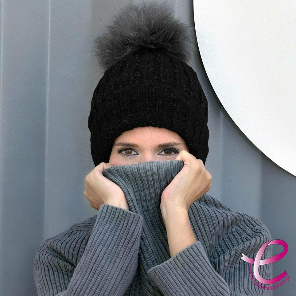 Bonnet CHARLY Noir