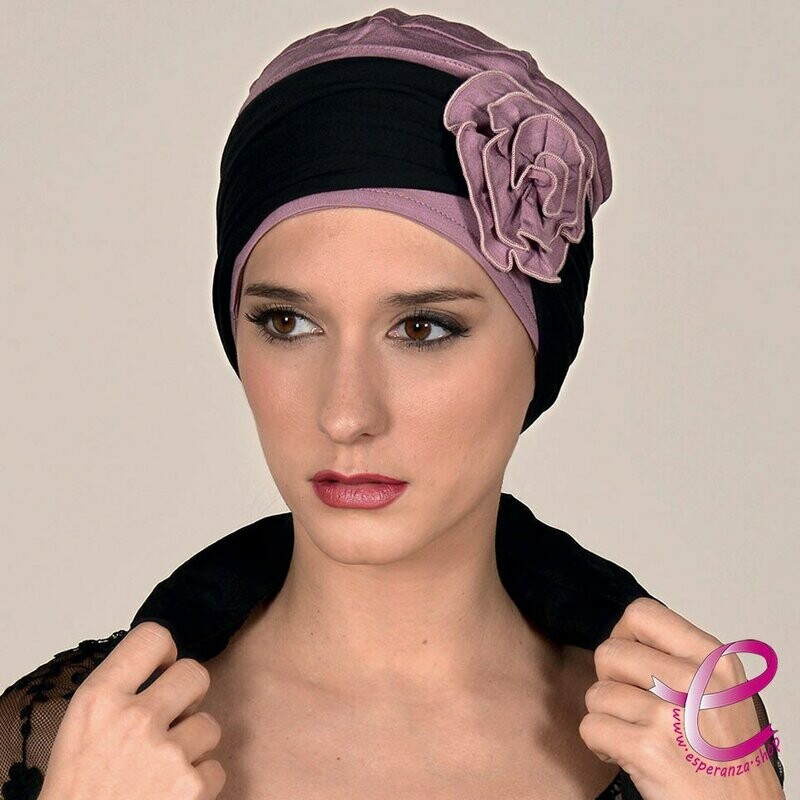 Bandeau FLORE Vieux Rose