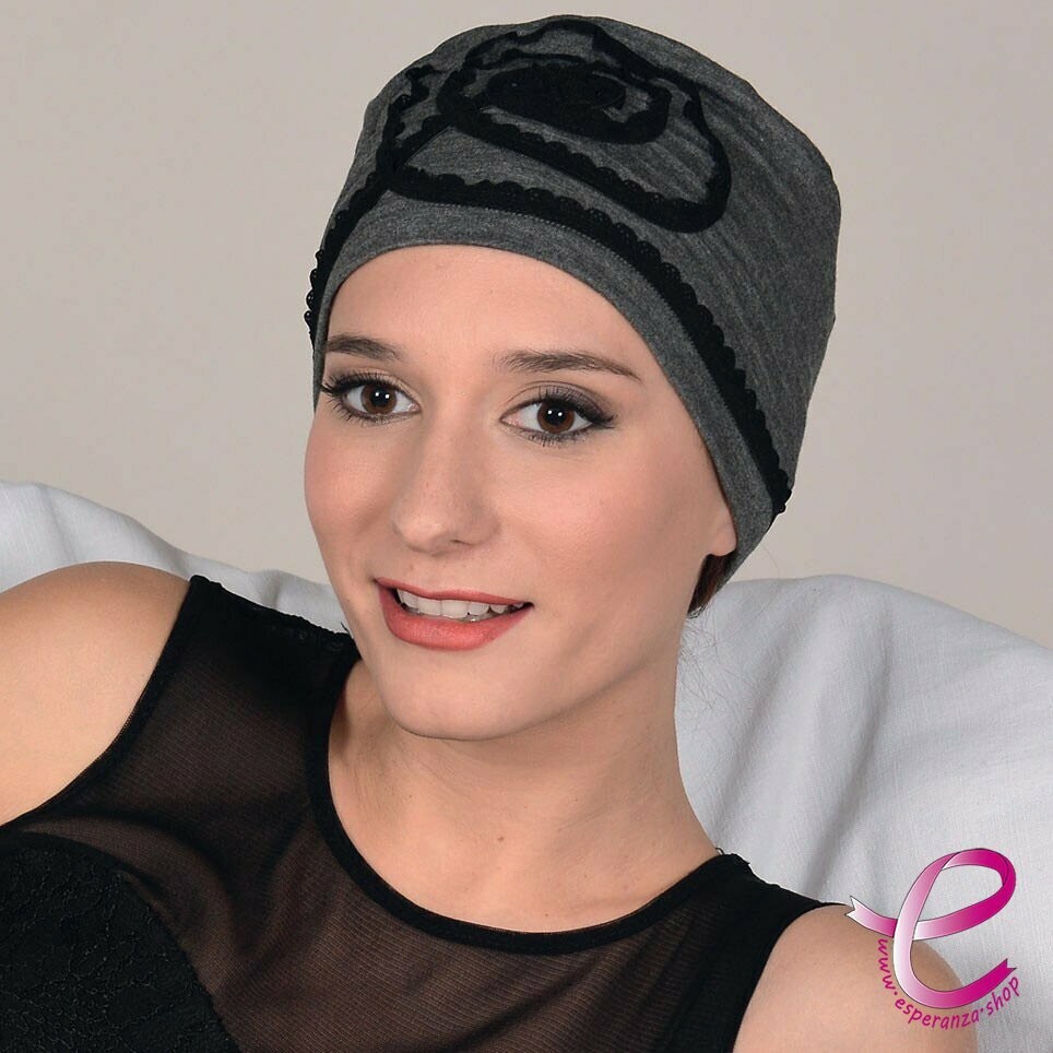 Bonnet NAOMIE Gris-Noir
