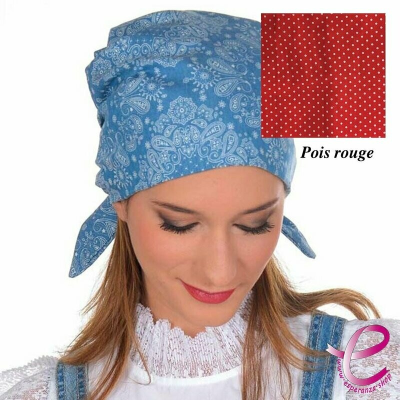 Bandana Pois Rouge