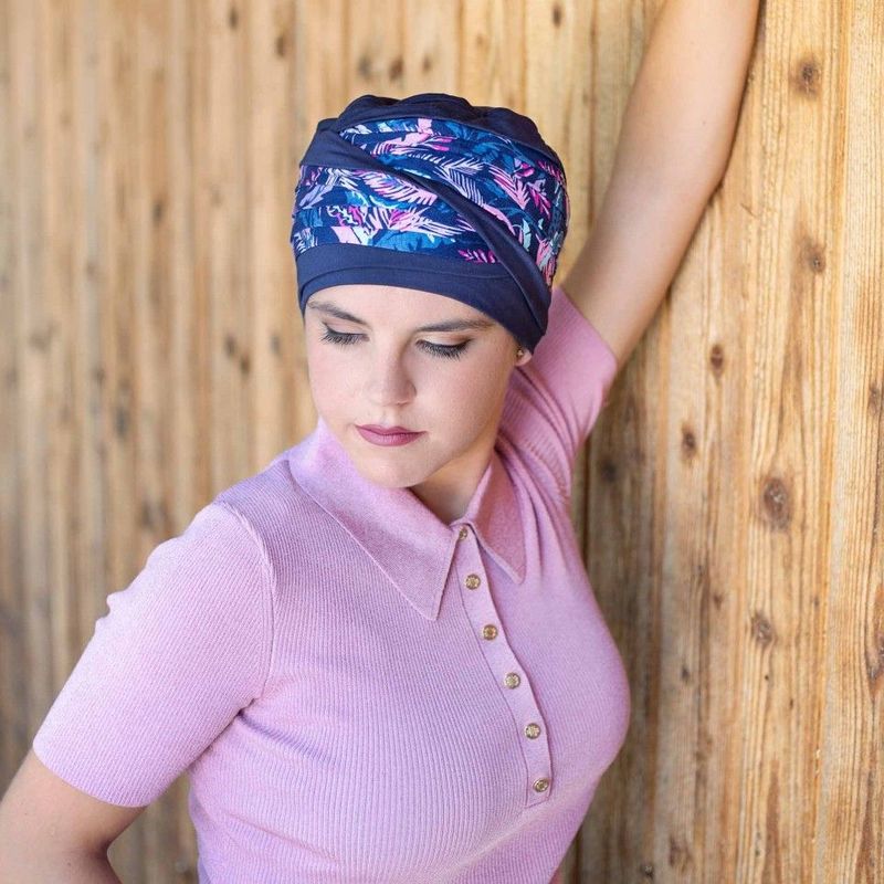 Turban DORIS Plumes