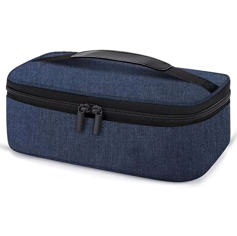 Pochette isotherme bleu denim
