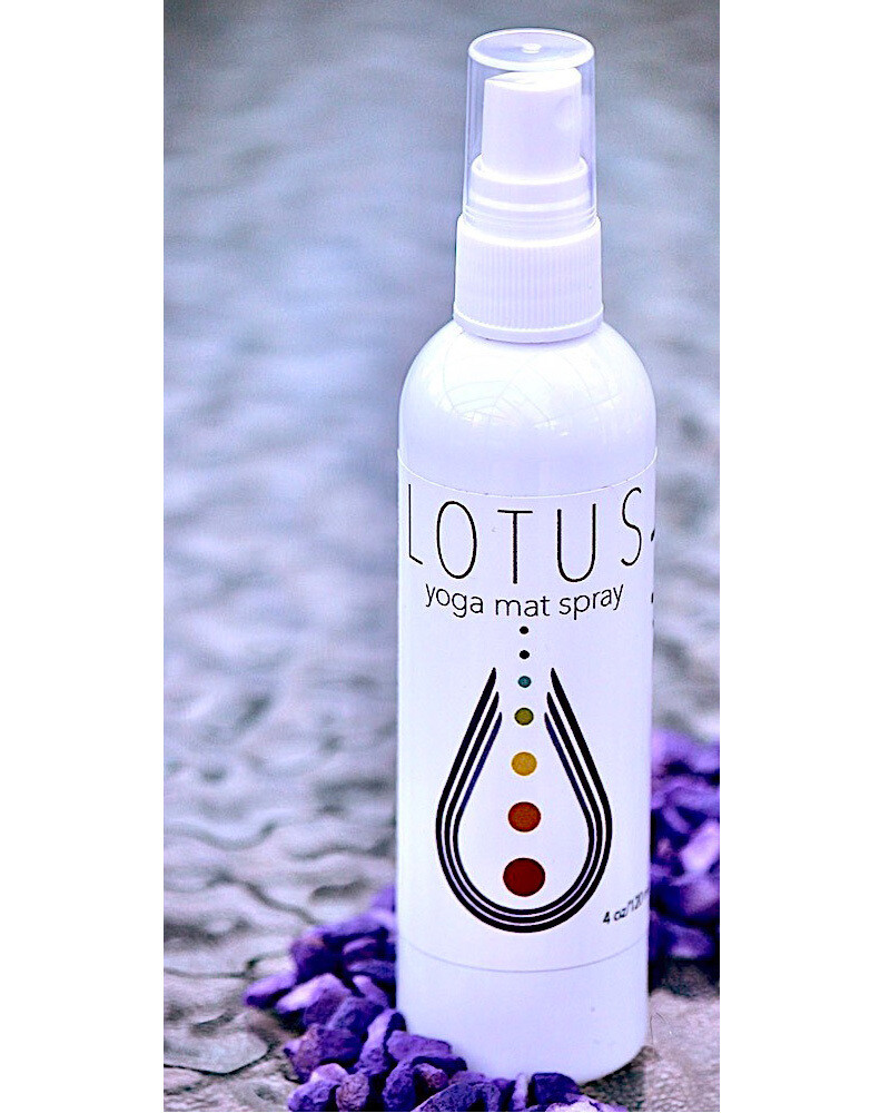 Lotus Yoga Mat Spray Lotus Yoga Mat Spray