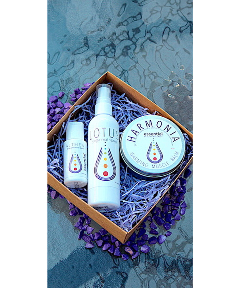 Box #2 Hand Cleanse, Yoga Mat Spray, Muscle Balm Box #2 Hand Cleanse, Yoga Mat Spray, Muscle Balm