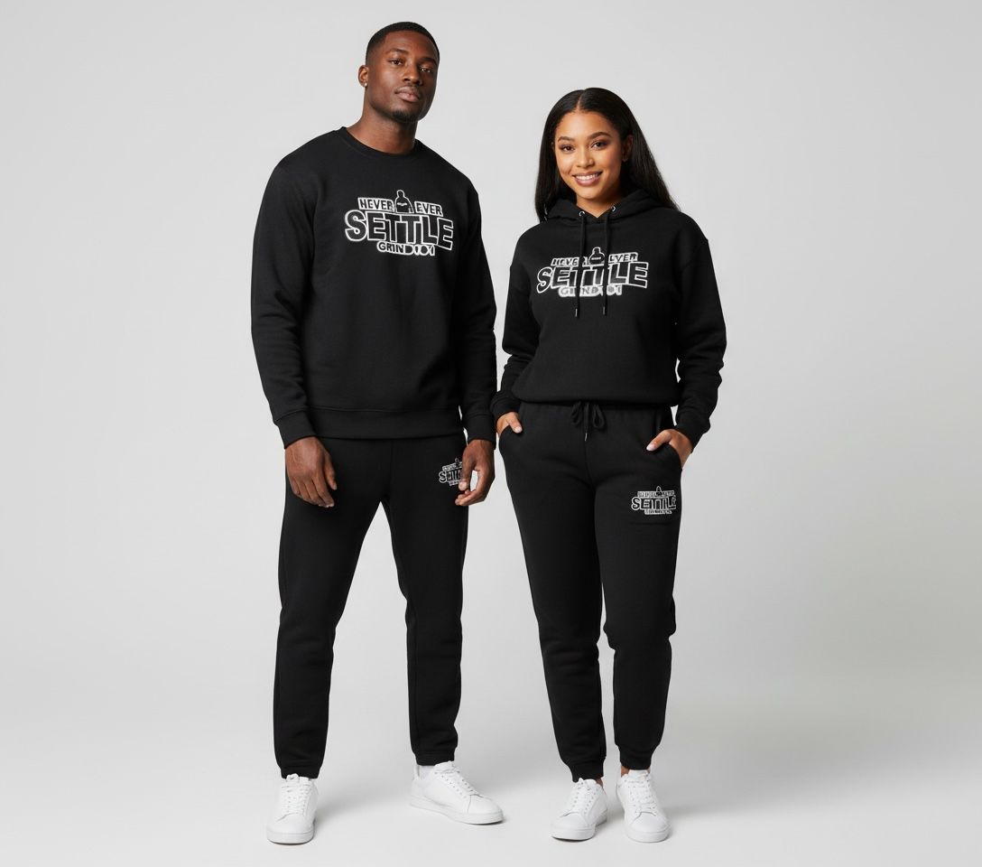 Never Settle Sweatsuits Unisex