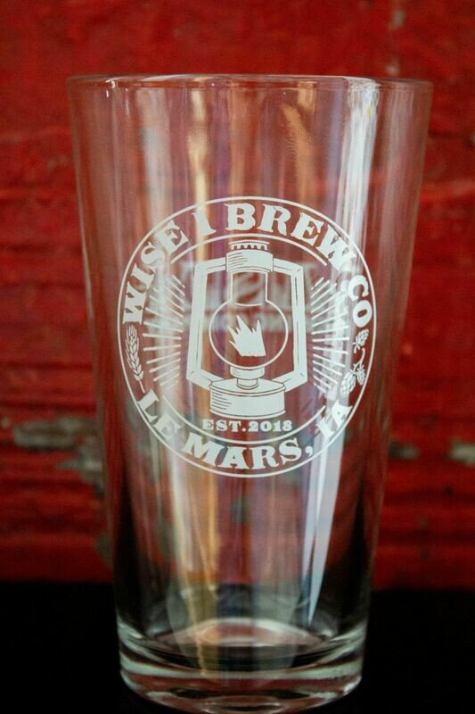 Glass 16oz Pint