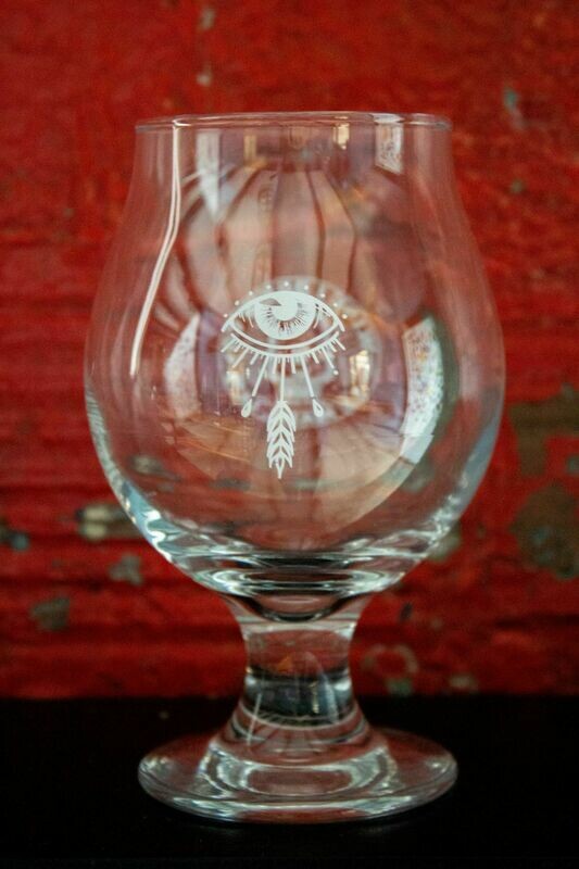 Glass Belgian Tulip