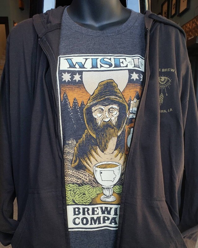 Wise Man Charcoal T-Shirt