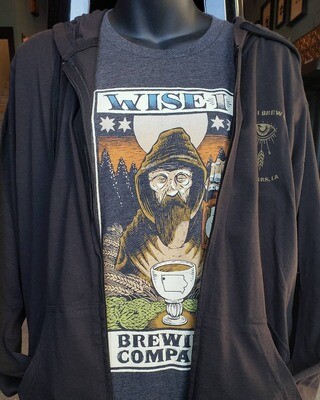 Wise Man Charcoal T-Shirt