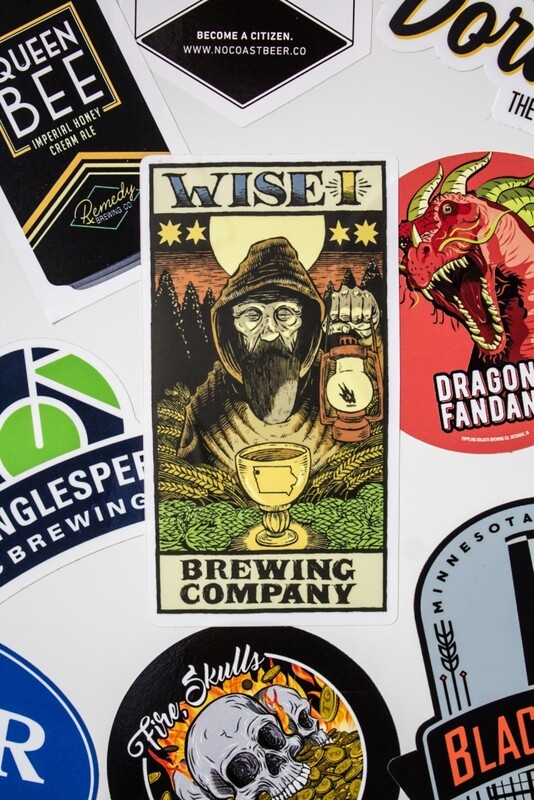 Wiseman Sticker