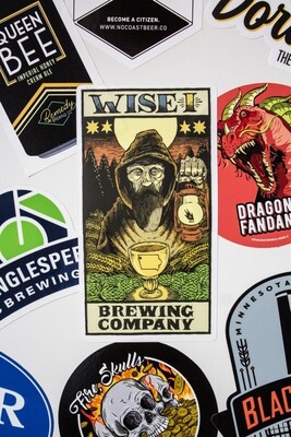 Wiseman Sticker