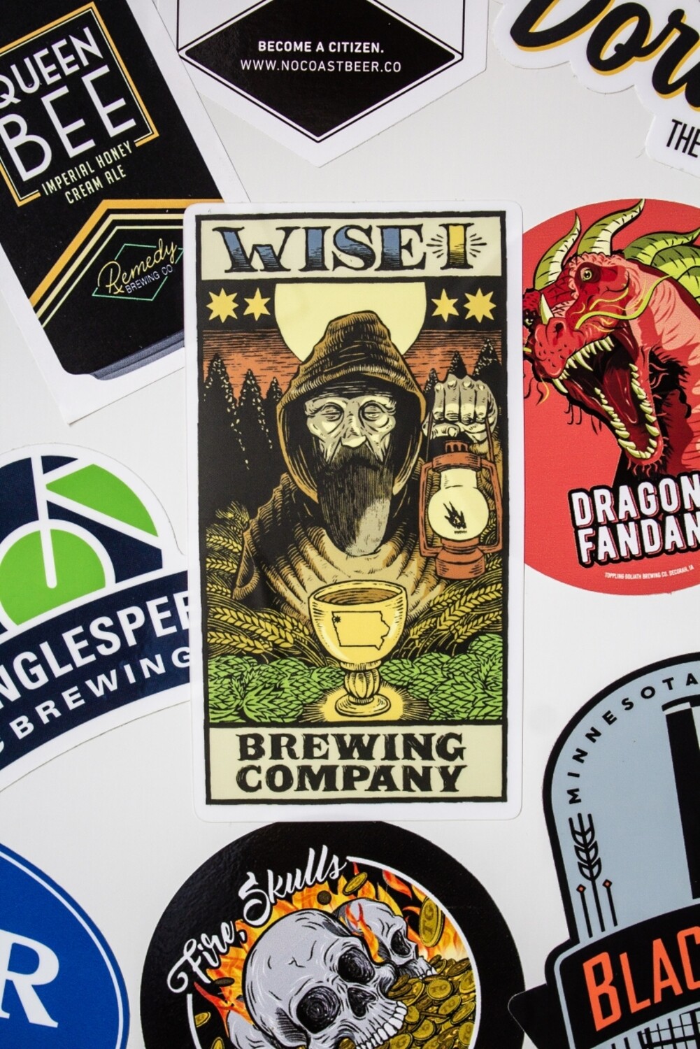 Wiseman Sticker