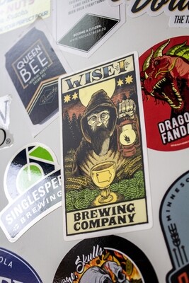 Wiseman Sticker