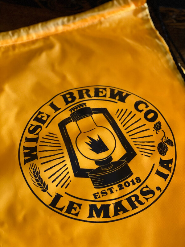 Gold Drawstring Bag