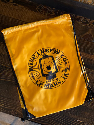 Gold Drawstring Bag