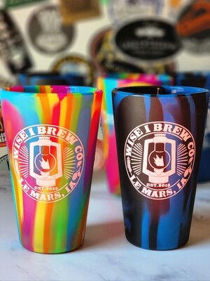 Silipint 16oz. Glass - 'Drink Wisely'