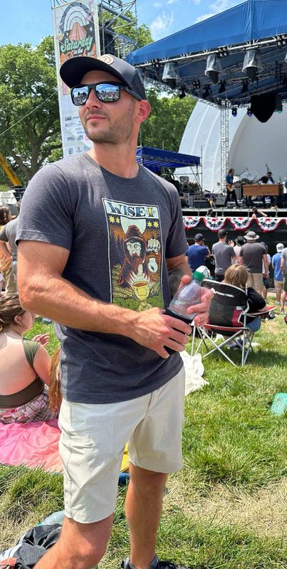 Wise Man Charcoal T-Shirt