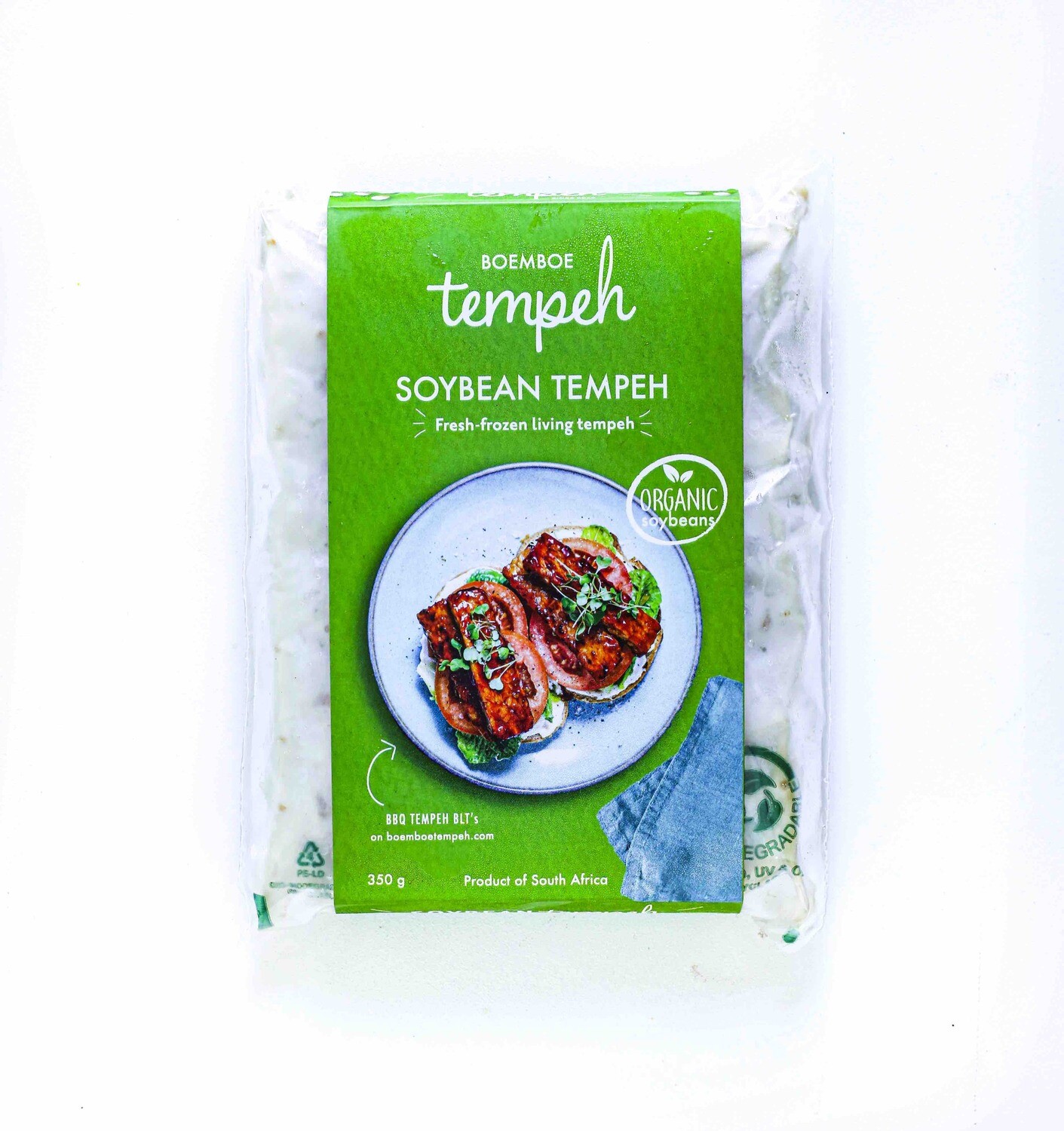 Boemboe soybean tempeh, non-GMO
