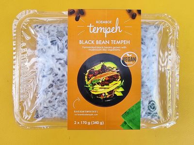 Boemboe blackbean tempeh