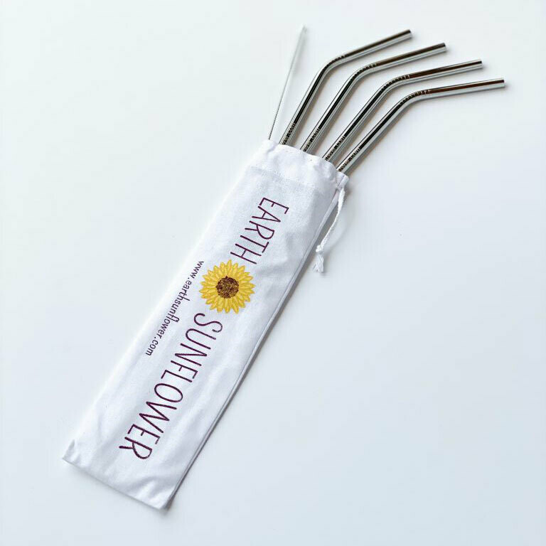 Bent Stainless Steel Straws