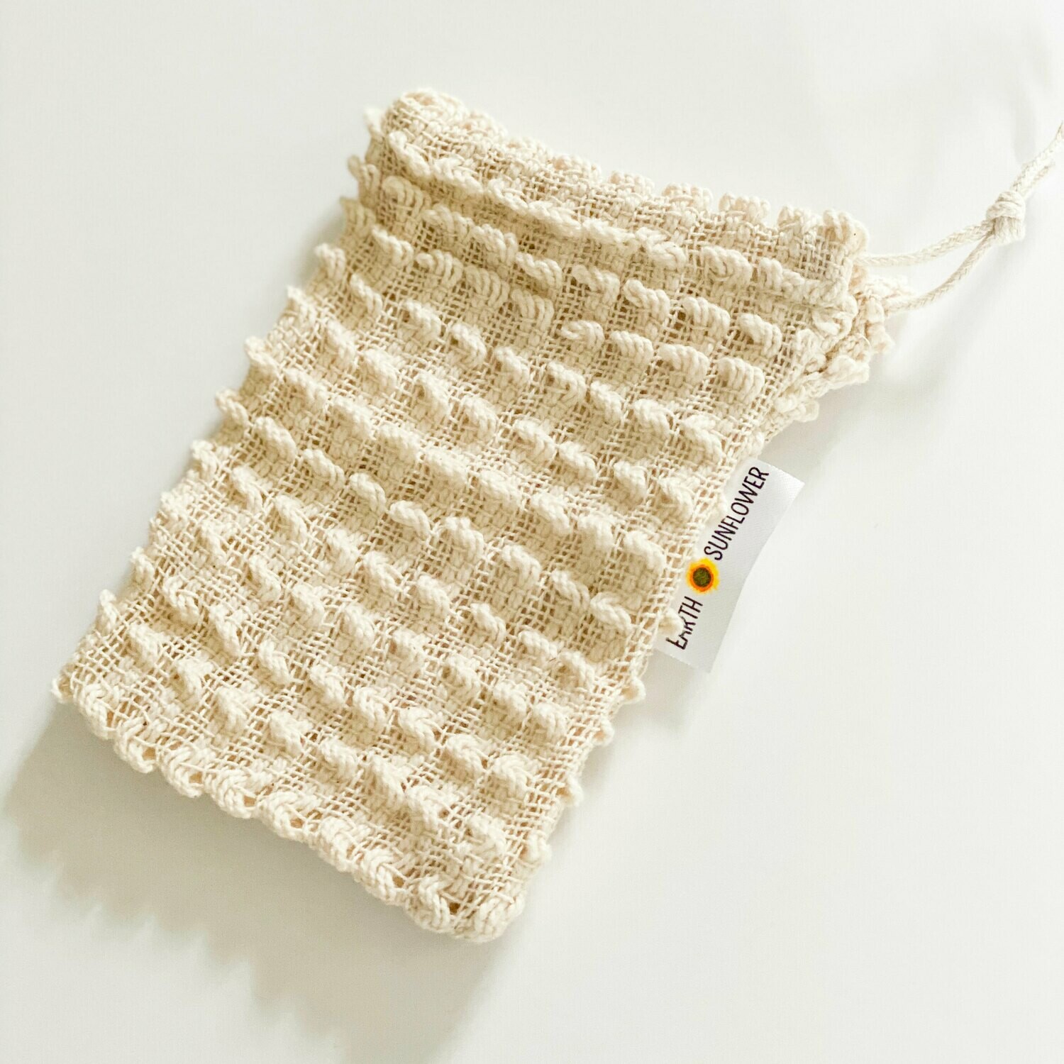 Organic Cotton Soap Saver Bag