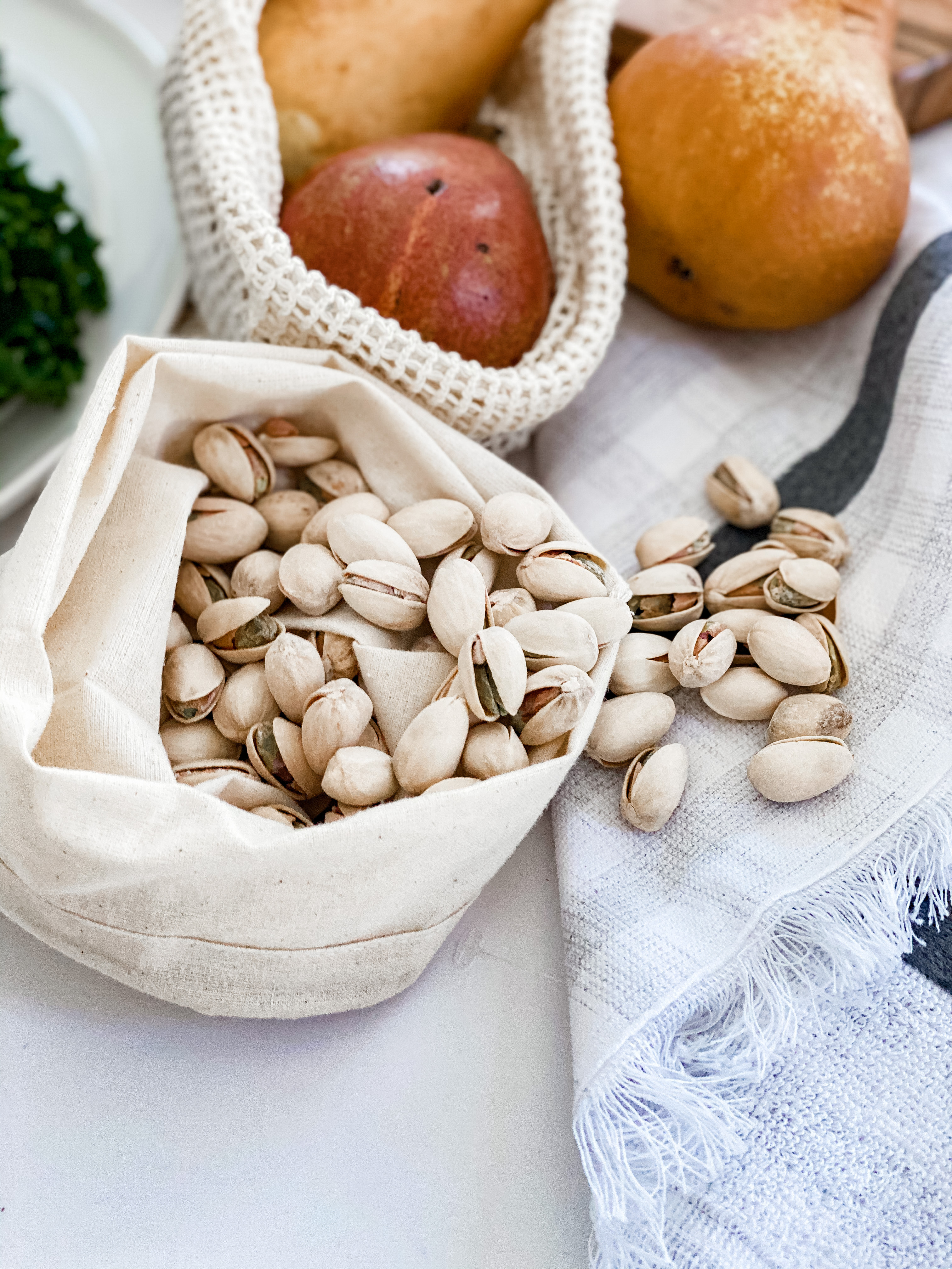 Organic Bulk Cotton Produce Bags