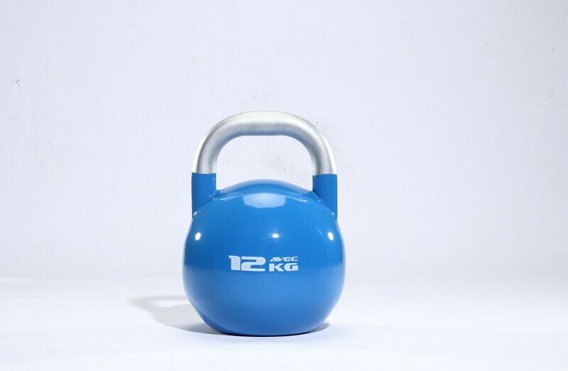 12KG AVEC Stainless Steel Competition Kettlebell Blue