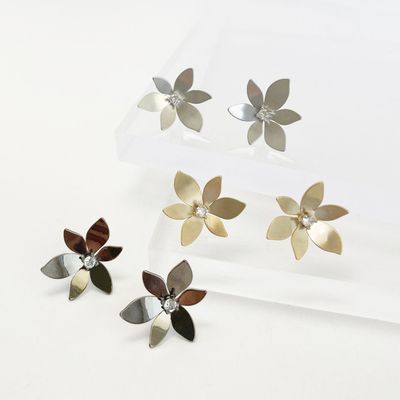 Große Blumenohrringe, Blütenohrringe Große Blumenohrringe, Blütenohrringe