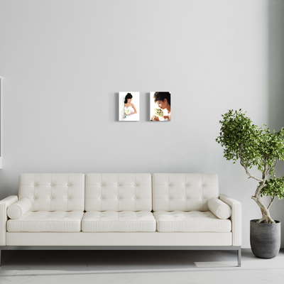 Duo A4 Stretched Canvas