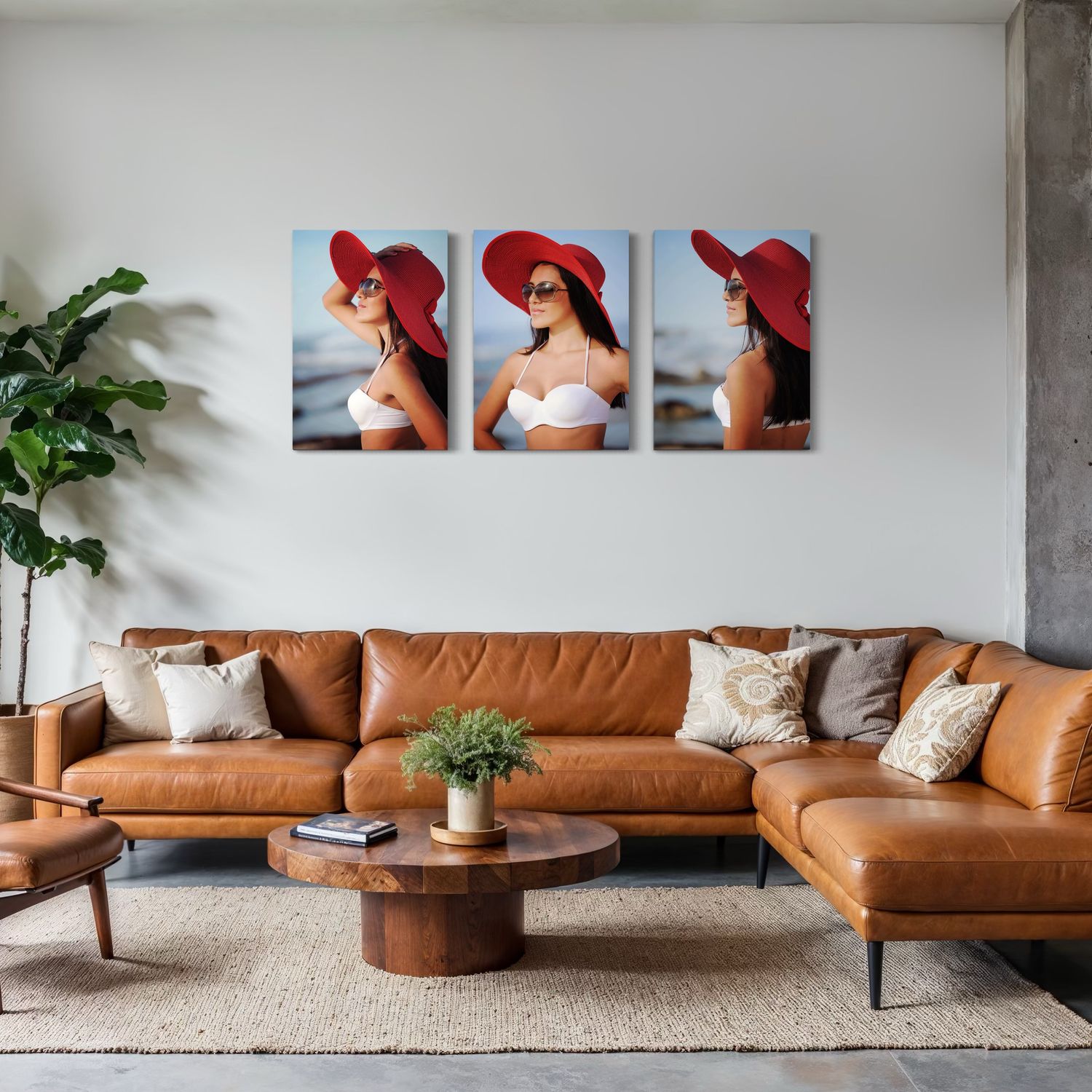 Trio A1 Stretched Canvas