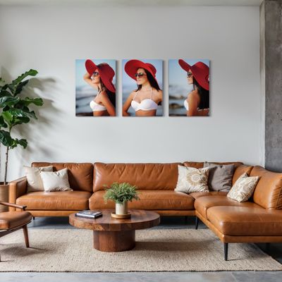 Trio A1 Stretched Canvas