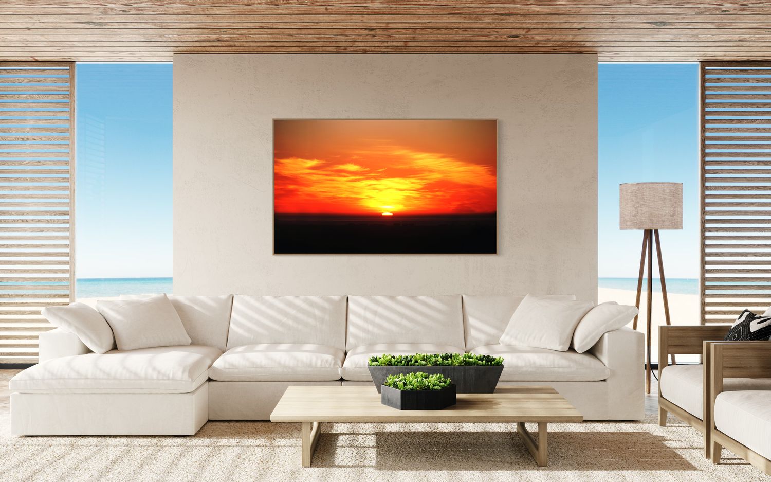 Golden Hour on Sunset Beach