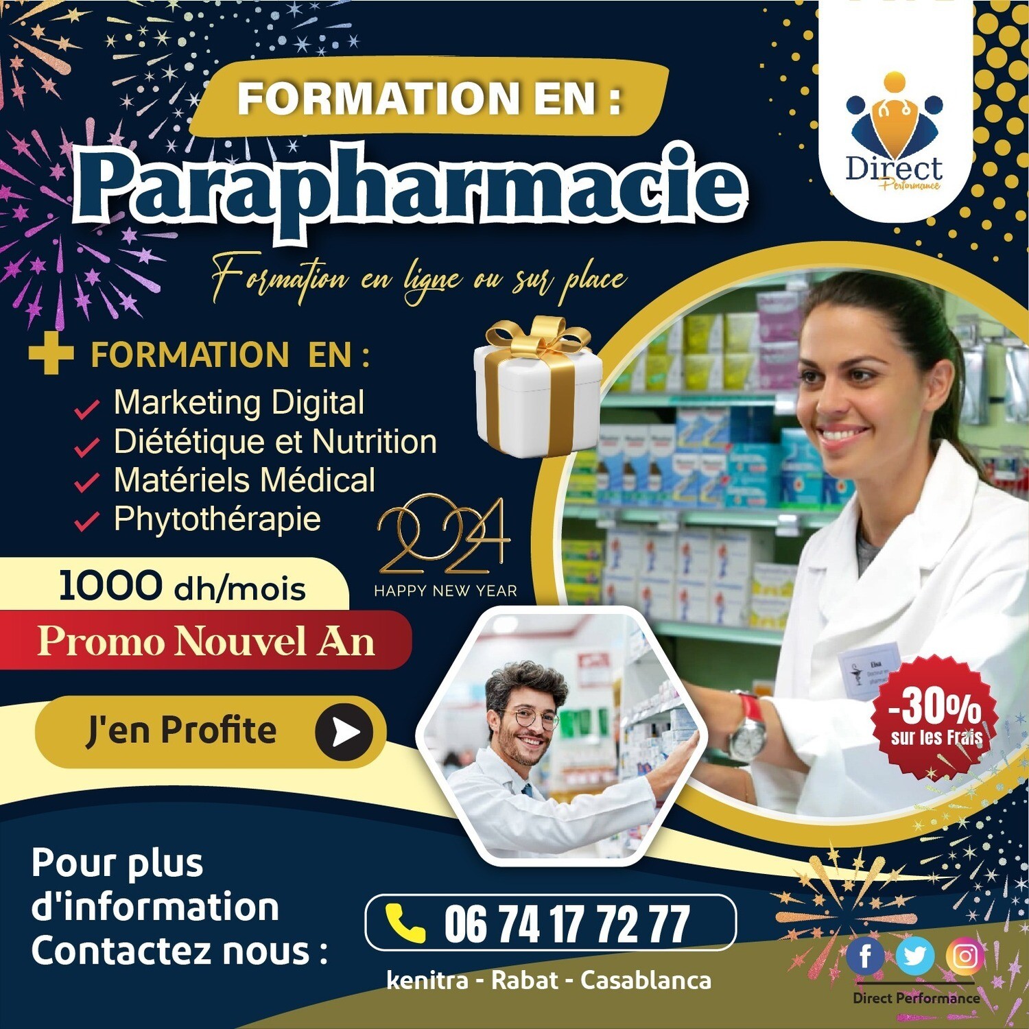 Formation en parapharmacie