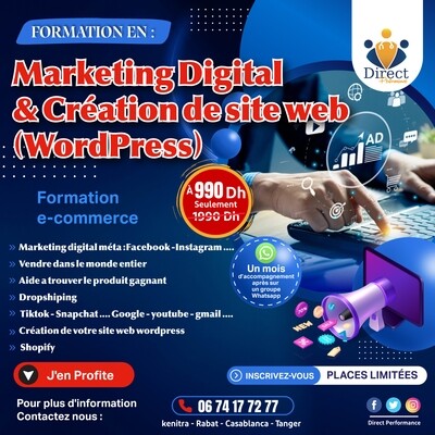 Formation en marketing digital