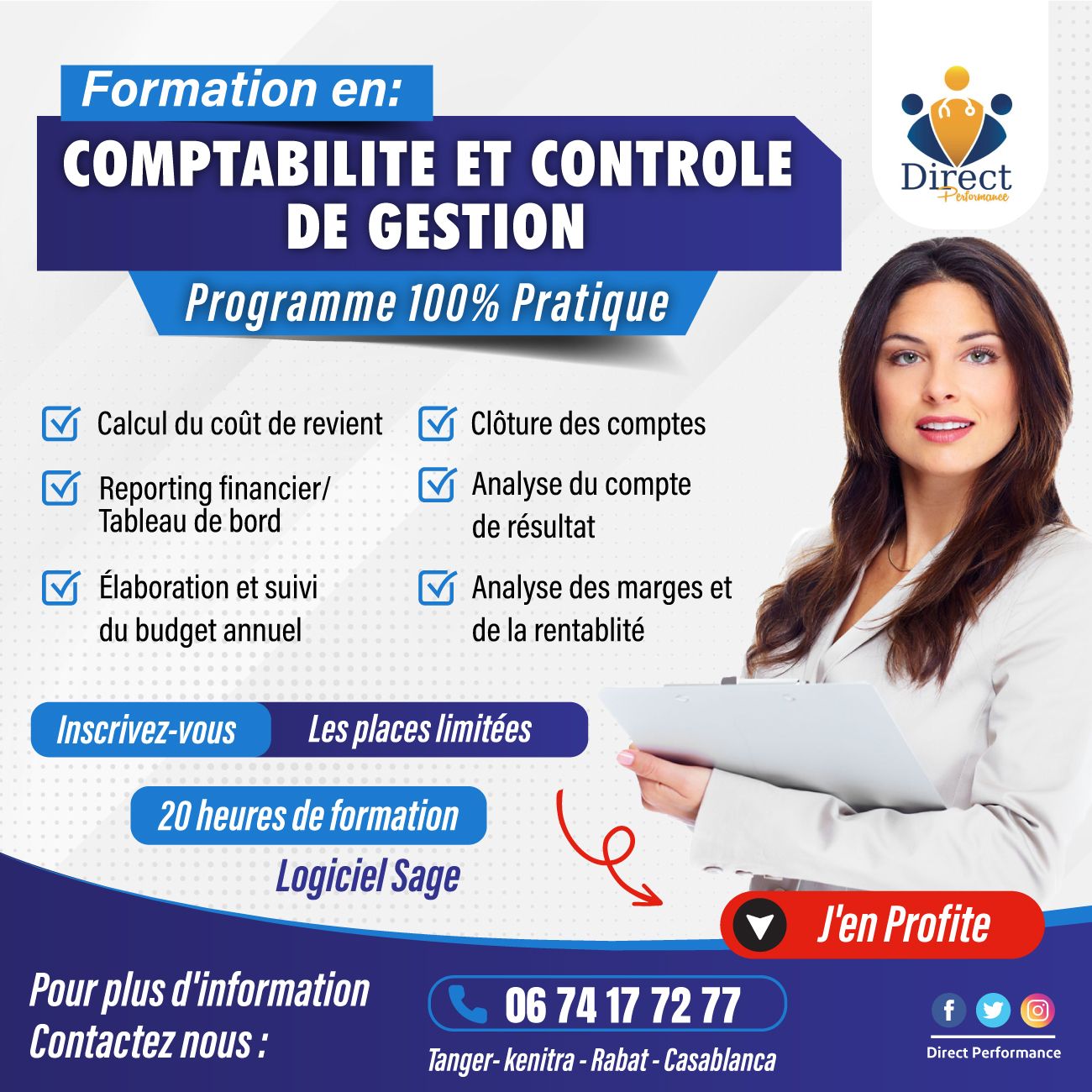 Formation en comptabilité et contrôle de gestion