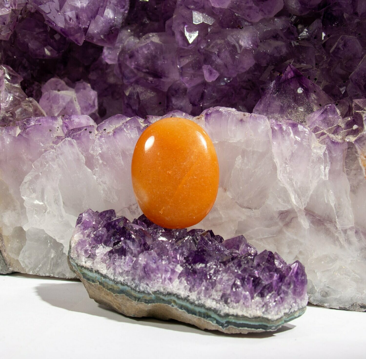 Aventurin rot (Sonnenstein) ungelocht